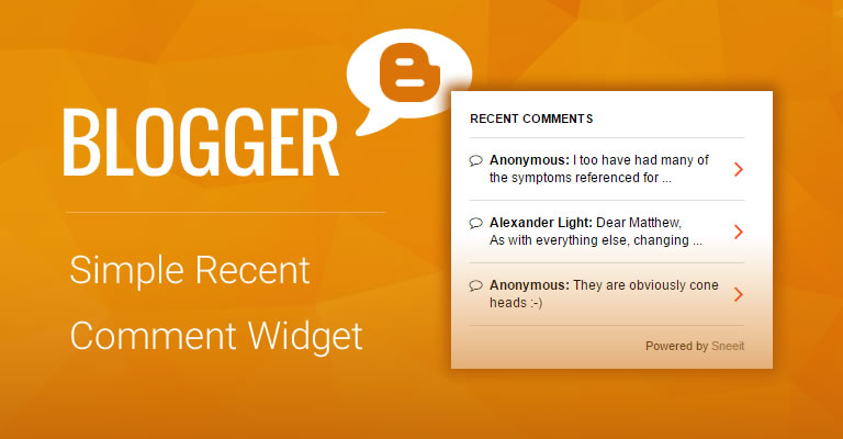 Widget comment