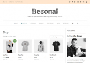 Besonal Shop Feature powered by WooCommerce Plugin