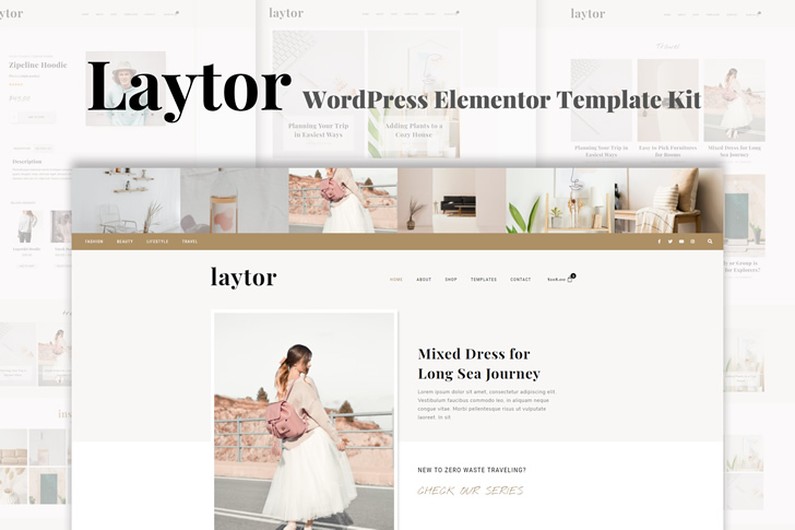 Laytor – Blogging WordPress Element Template Kit Feature Image
