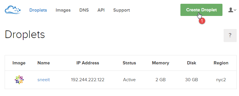 DO Dashboard - Install Nginx for WordPress on Digital Ocean VPS Hosting with Centminmod (LEMP)