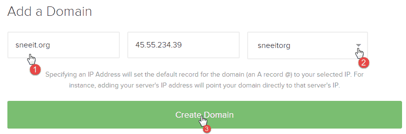 Add Domain - Install Nginx for WordPress on Digital Ocean VPS Hosting with Centminmod (LEMP)