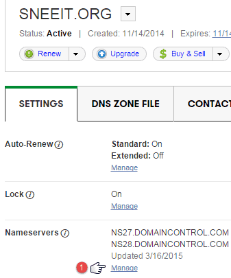 Access Domain Dashboard - Install Nginx for WordPress on Digital Ocean VPS Hosting with Centminmod (LEMP)