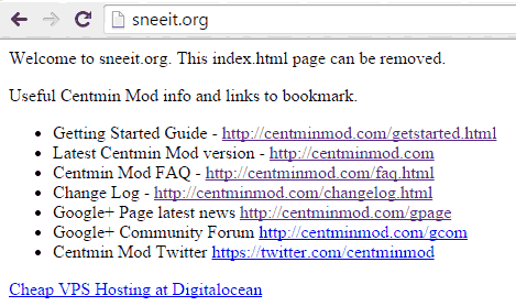 Test Domain - Install Nginx for WordPress on Digital Ocean VPS Hosting with Centminmod (LEMP)