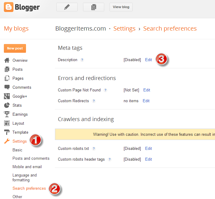 Active search. Blogger search blog.