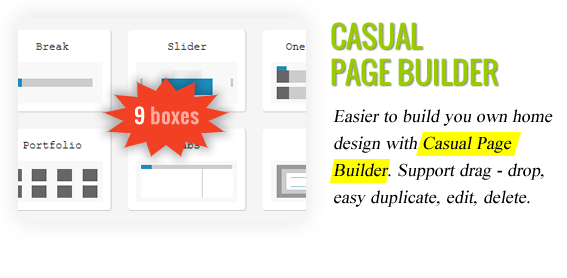 Casual Page Builder - Maginess – Flexible Magazine WordPress Theme