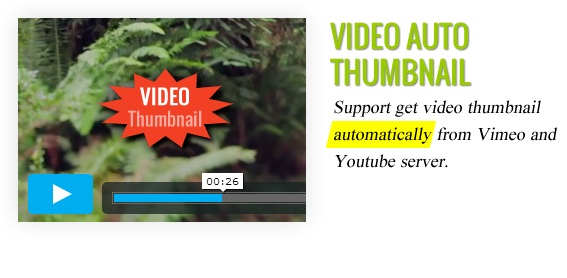 Video Auto Thumbnail - Maginess – Flexible Magazine WordPress Theme