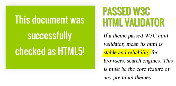 Passed W3C Validator - Maginess – Flexible Magazine WordPress Theme