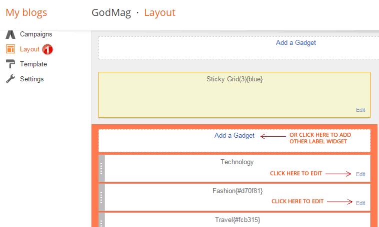 Bekerja dengan Kotak Artikel - GodMag - Template Majalah Fleksibel untuk Blogger