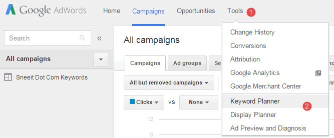 3 étapes pour optimiser les titres d'articles pour plus de trafic - Google Adwords Keyword Planner