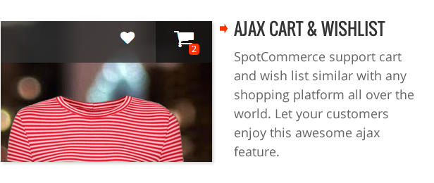 Cart and Wishlist Ready - SpotCommerce Blogger Shopping Template