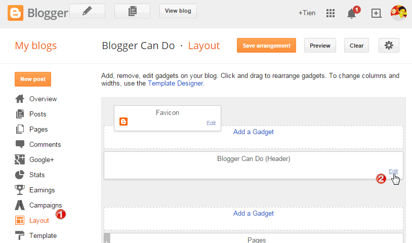 How to Upload Logo for your Blogger Blogspot Website